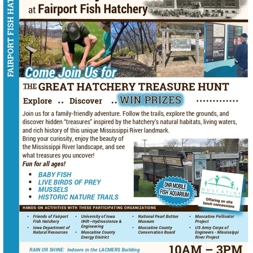 4th Annual Earth Day Celebration at Fairport Fish Hatchery promotional image