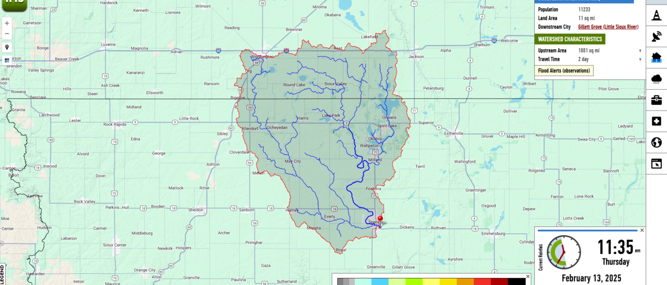 an IFIS screenshot of Spencer