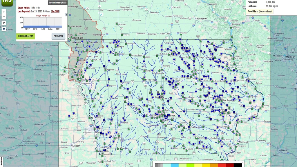 Northwest Iowa is a target area for more flood monitoring technology