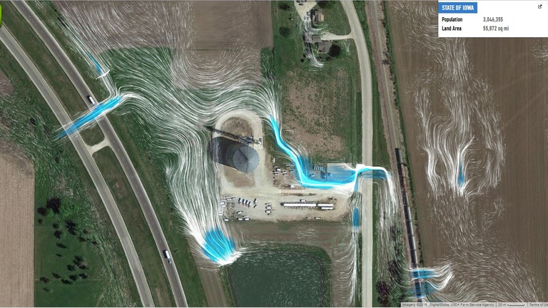 Plainfield flow maps
